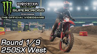 Anaheim 1  2017 250SX West Round 19  Monster Energy Supercross PC [upl. by Elletnwahs276]