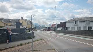 NG130 leaving Porthmadog July 2024 [upl. by Ettenad643]