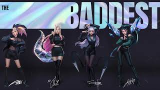 KDA  The Baddest  actuallyn remix [upl. by Shipp]