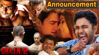 GHAJINI 2 On The Floor 😱  Suriya  Aamir Khan  A R Murugadoss  Jr Arbazz [upl. by Devol]