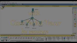 How to Config a ClientServer Network with Switch  Cisco Packet Tracer [upl. by Nyloc]