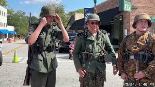 WW2 BATTLE REENACTMENT TACCOA MILITARY WEEKEND 2024 [upl. by Brittan]