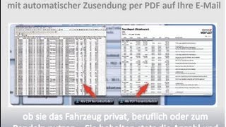 elektronisches Fahrtenbuch von TomTom mit automatischer Zusendung per PDF auf Ihre EMail [upl. by Rick305]