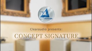 Clearaudio presents the new product quotconcept Signaturequot turntable [upl. by Gayle]