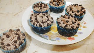 Chocho chips cup cake  chocolate cup cake [upl. by Ajssatan]