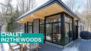 Chalets In2thewoods Laurentides  La Conception  MonsieurChalets [upl. by Kristy223]