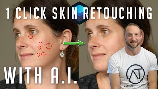 Luminar 4 Tutorials  Part 12  Simple Skin Retouching with One Click AI Skin Enhancement [upl. by Eilyac]