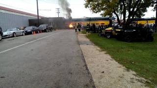 Chicago Fire Filming at the Illinois Railway Museum Clip 3 [upl. by Osicnarf183]