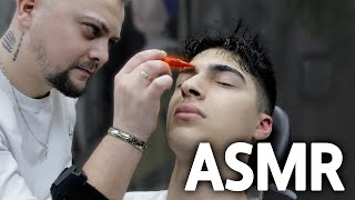 ASMR Red Pen Triggers And Asmr Sleep Massage From Turkish Barber [upl. by Koser]