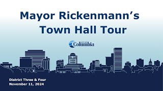 Mayor Rickenmanns Town Hall Tour  District 3 amp 4 [upl. by Bartosch]