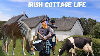 Irish Cottage life at St Patricks Missionary society Wicklow Ireland [upl. by Calvinna313]