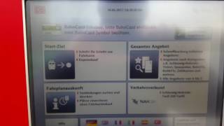 Bahn Automat Einfacher Ticketkauf [upl. by Elac]