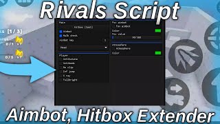 Roblox Rivals Script Aimbot Hitbox ESP Pastebin [upl. by Inan]