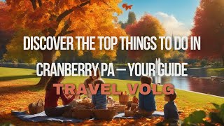 discover the top things to do in cranberry pa your guide [upl. by Reinaldo]