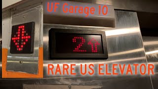 RARE US Soft Touch Aurora VR Hydraulic Elevator  UF Garage X Shands Hospital  Gainesville FL [upl. by Melbourne]