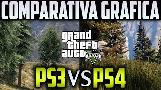 GTA V PS4 Vs GTA V PS3  COMPARATIVA GRÁFICOS  Grand theft auto ps4 [upl. by Gellman]