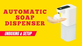 Automatic Soap Dispenser Unboxing And Setup I How to Use Automatic Soap Dispenser I Soap Dispenser I [upl. by Reteip]