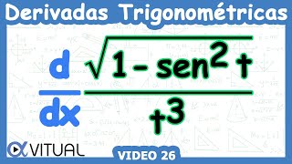 😄 Derivadas Trigonométricas  Video 26 [upl. by Stoffel]