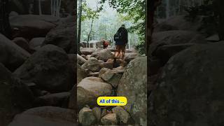 Our summit surprise at The Beehive acadianationalpark beehive familyhiking [upl. by Kozloski995]