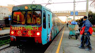 ItalyNapoli Circumvesuviana Ride From quotPompei quot To quotScafati quotFebbraio 2022 [upl. by Auohc]