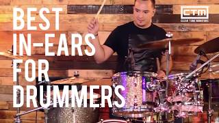 BEST INEARS FOR DRUMMERS Clear Tune Monitors CTM [upl. by Ahsilek433]