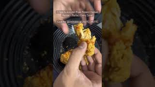 Crispy amp Juicy Air Fryer Frozen Chicken Recipe airfryer frozenchicken chicken garlicchicken [upl. by Gillett]