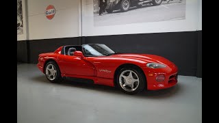 1994 Dodge Viper SRT 10 Fully Serviced Belgian Registration for sale [upl. by Bander]