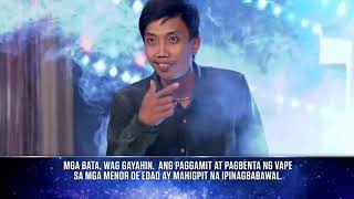 Pilipinas Got Talent 2018 AuditionsJoven OlvidoVape Tricks Robin hits the GOLDEN BUZZER [upl. by Fallon]