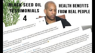 BLACK SEED OIL TESTIMONIALS PART 4  FIBROIDS ASTHMA JOINT PAINHERPES BLOOD PRESSURE [upl. by Eselehs918]