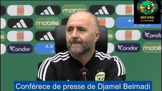 Djamel Belmadi veut gagner la CAN 2023 [upl. by Ahsaetan]