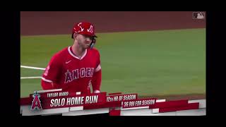 Taylor Ward Solo Home Run 12th Home Run Of 2024 [upl. by Nyllij415]