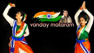 Vande MataramLata MangeshkarSound Track VersionRepublic Day Special SongDesh Bhakti Song Dance [upl. by Nadeen]