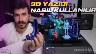 3D YAZICI NASIL KULLANILIR yeni başlayanlar [upl. by Ammon930]