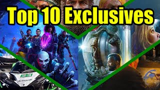 Top 10 Best Xbox Series X Exclusive Games to Play 2023 [upl. by Mayce]