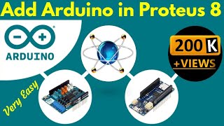 How to Add Arduino Library in Proteus 8 100 Working [upl. by Clary]