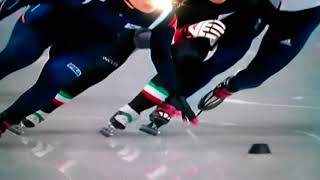 Elise Christie crashed  retaliation video 2 [upl. by Hareehat]