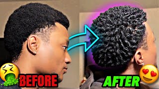 HOW TO GETSTART FREEFORM DREADS WITH EXTREMLY SHORT HAIR IN 10 MINUTES [upl. by Liuka]