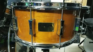 Pork Pie Cherry Bubinga 14x7 Snare [upl. by Ricoriki]