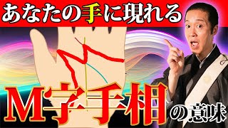 【手相】幸運が訪れる！夢や願い事やを叶える準備が整ったサイン【M字 意味】 [upl. by Euqitsym]