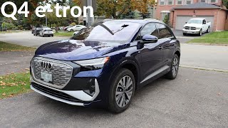 2024 Audi Q4 etron is the best looking Electric Suv [upl. by Cissej]