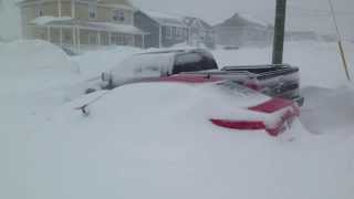 PEI Winter 2015 Heaviest Winter on Record Charlottetown Prince Edward Island Real Estate [upl. by Inait]