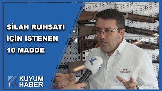 Kuyumcular Nasıl Silah Ruhsatı Alabilir Silah Ruhsatı İçin Hangi Belgeler Gerekli [upl. by Arihaz]