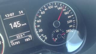 Acceleration Polo GTi 14 TSI 180 STOCK [upl. by Reibaj]