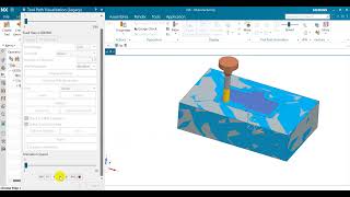 NX Cam basic tutorial for beginner siemensnx mechanicalengineering nxcam vmc cadcam siemens [upl. by Ecyal]