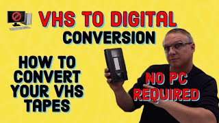 Convert VHS to Digital  How To Convert Your VHS Tapes  No PC Needed middlesiggy [upl. by Mercola728]