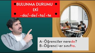 Learn Turkish Locative Case Adın Bulunma DurumuA114 [upl. by Lindsy]