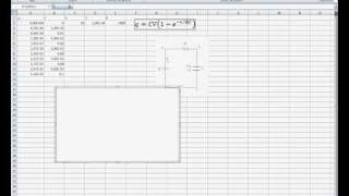 gráfica carga condensador en excelavi [upl. by Adrian]