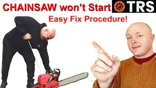 Chainsaw WILL NOT START If Chainsaw Wont try these easy fixes [upl. by Enilra]