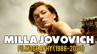 Milla Jovovich  Filmography 19882020 [upl. by Reckford128]