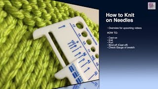 How to finish Knits  Bind Off  Beginner with closed captions or cast off [upl. by Trub986]